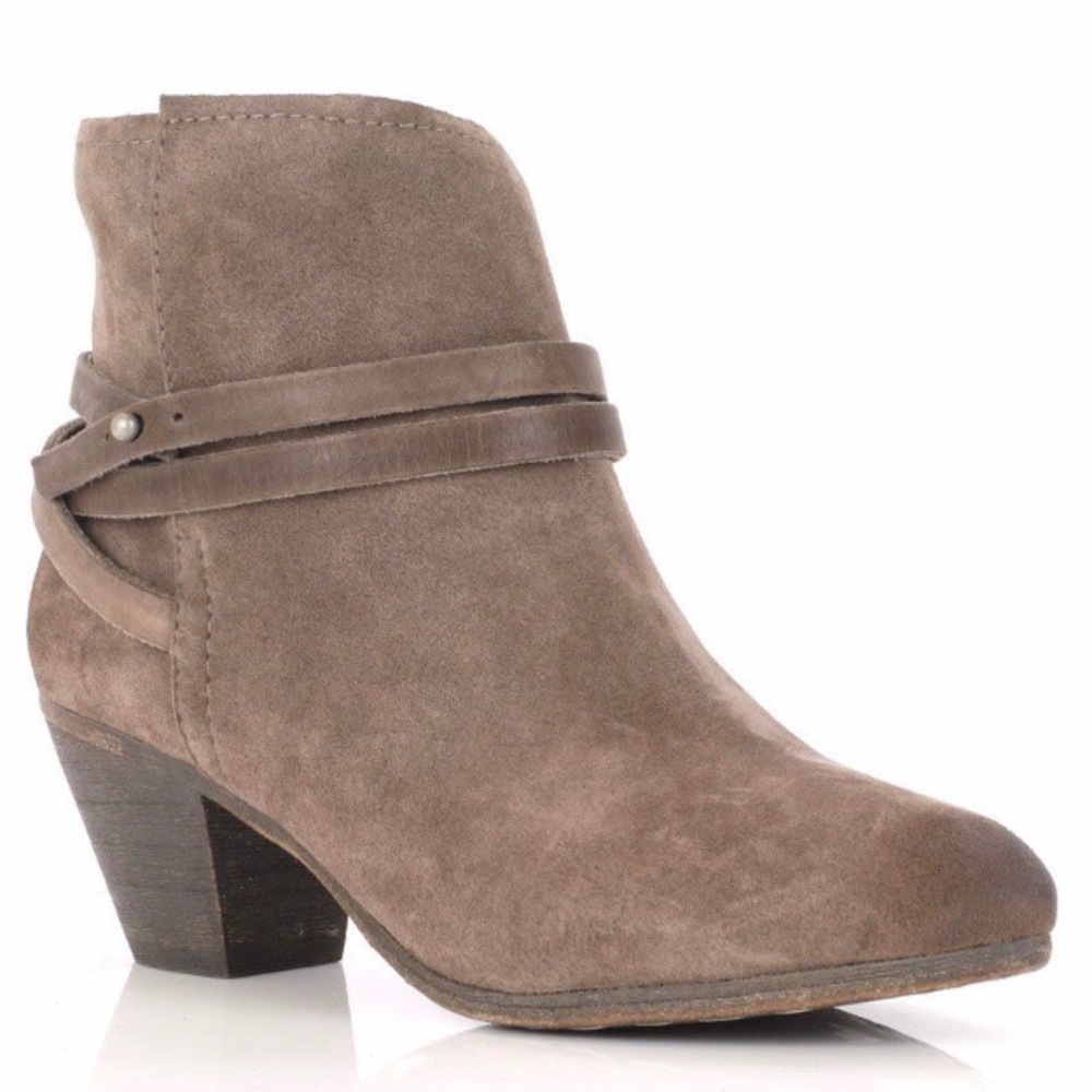 ASH Nikita Suede Leather Tan Boots